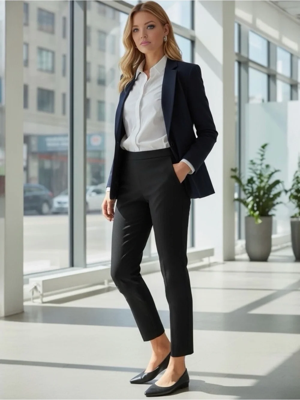 J. Crew Minnie Black Skinny Dress Pants